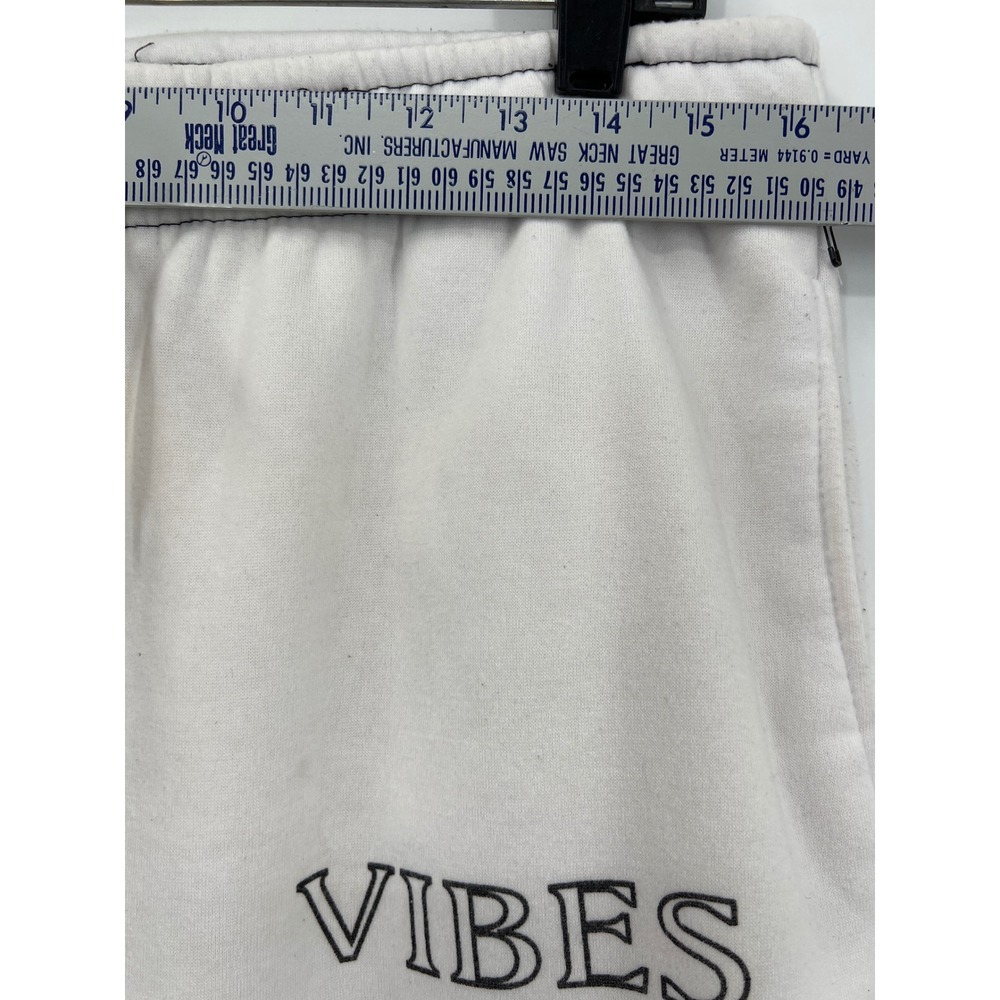 Brooklyn‎ Cloth Good Vibes Yin Yang Split Black White Sweatpants Joggers Large - Picture 3 of 9